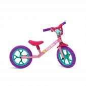 Bicicleta de Equilibrio Infantil Bandeirante Balance Bike Rosa